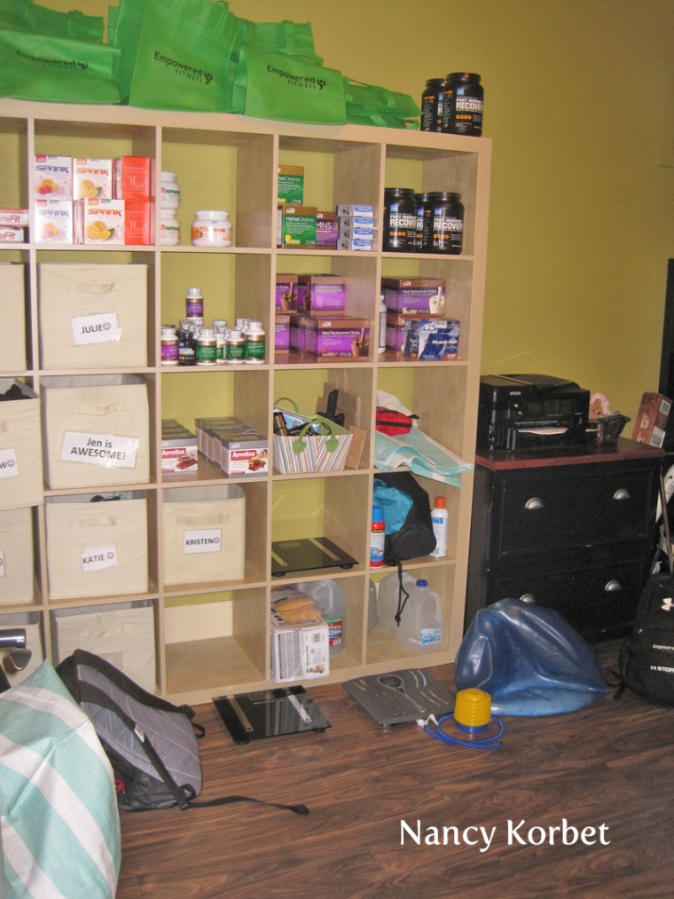 Fitness  Studio Reorg before by Nancy Korbet