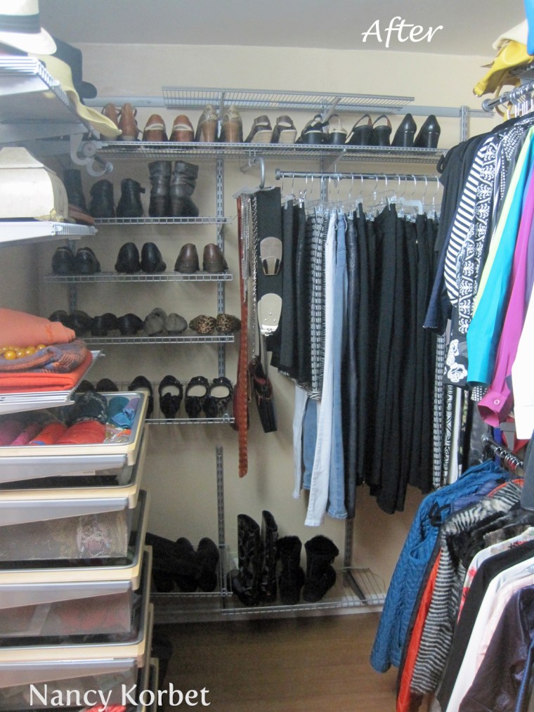 Kathy Closet Makeover by Nancy Korbet